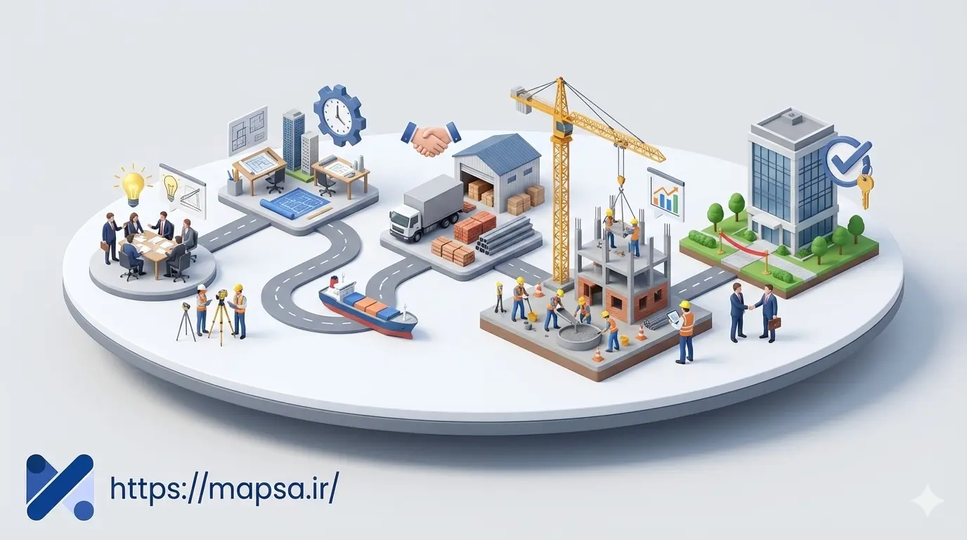 فازهای پروژه ساختمانی