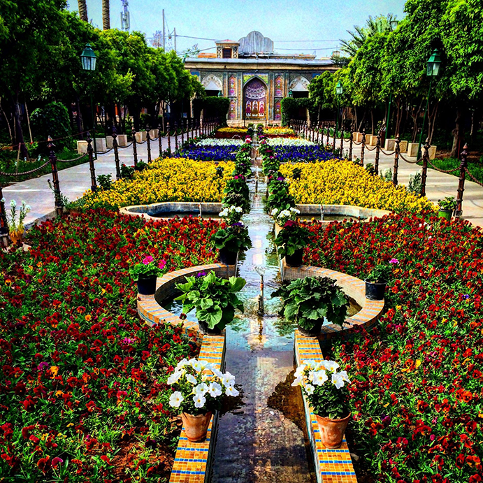 اصول معماری باغ ایرانی