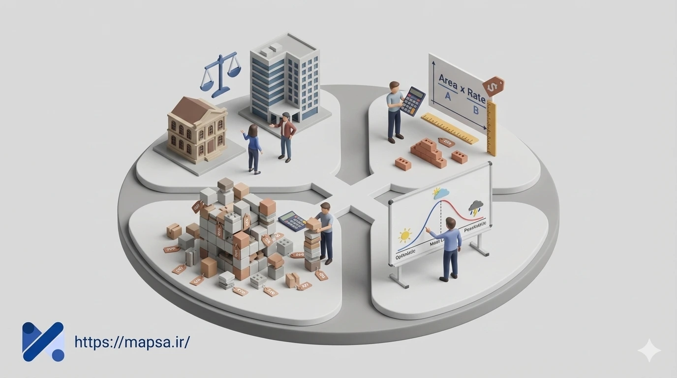 ۴ روش اصلی برآورد هزینه